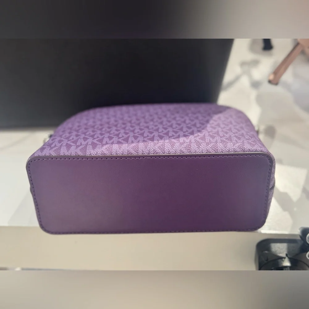 MICHAEL KORS Jet Set Travel Color-Block Signature Logo Crossbody bag - Picture 5 of 8